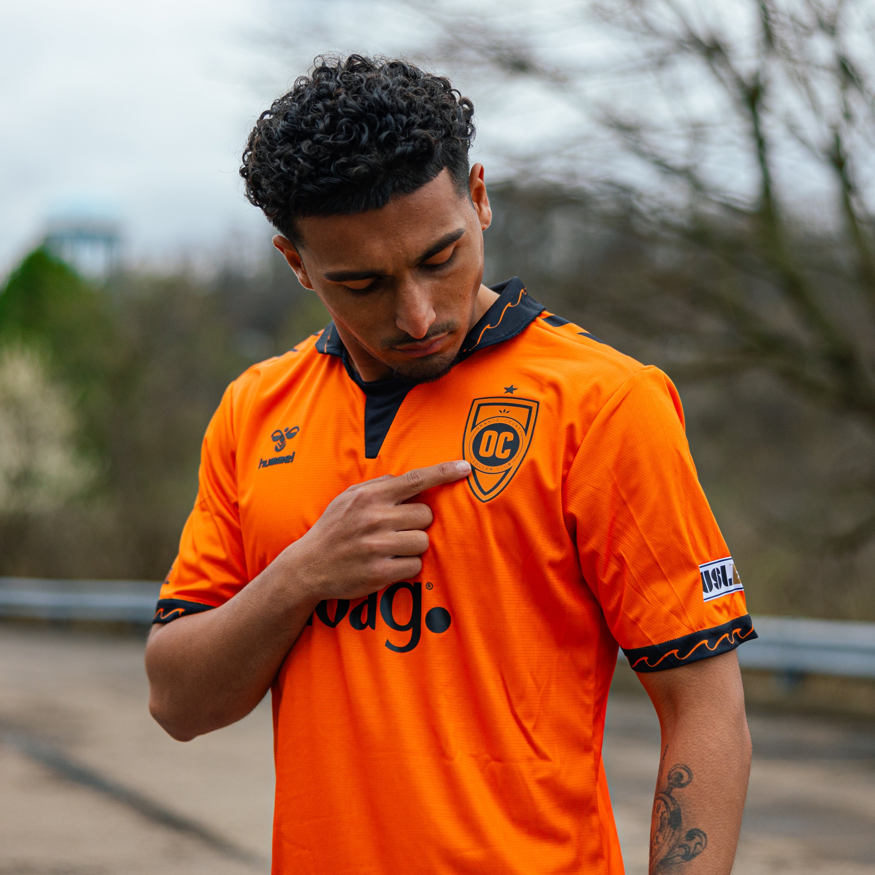 Orange 2024 soccer uniforms