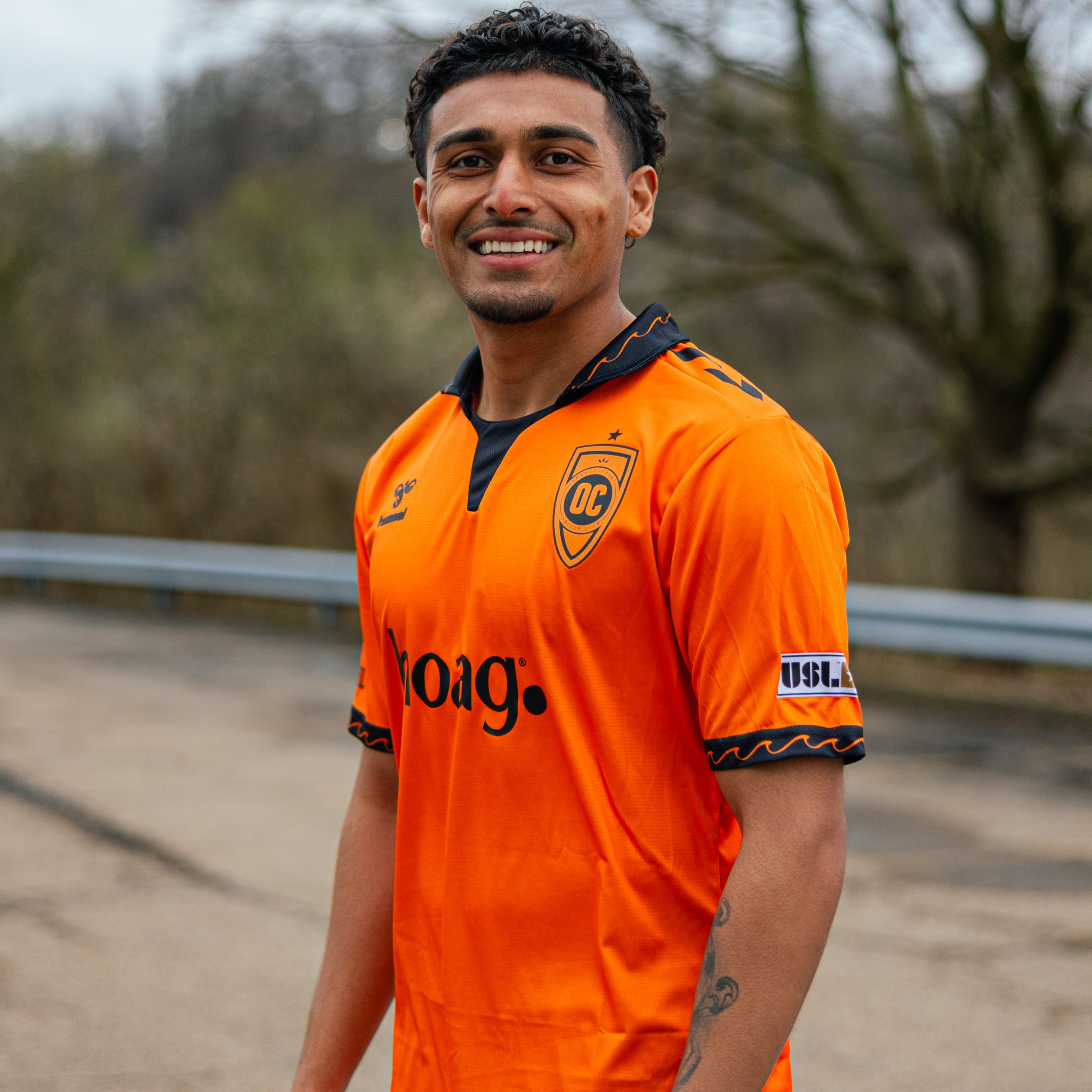 Orange soccer uniforms sales